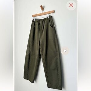 Le Bon Shoppe Olive Green Arc pants